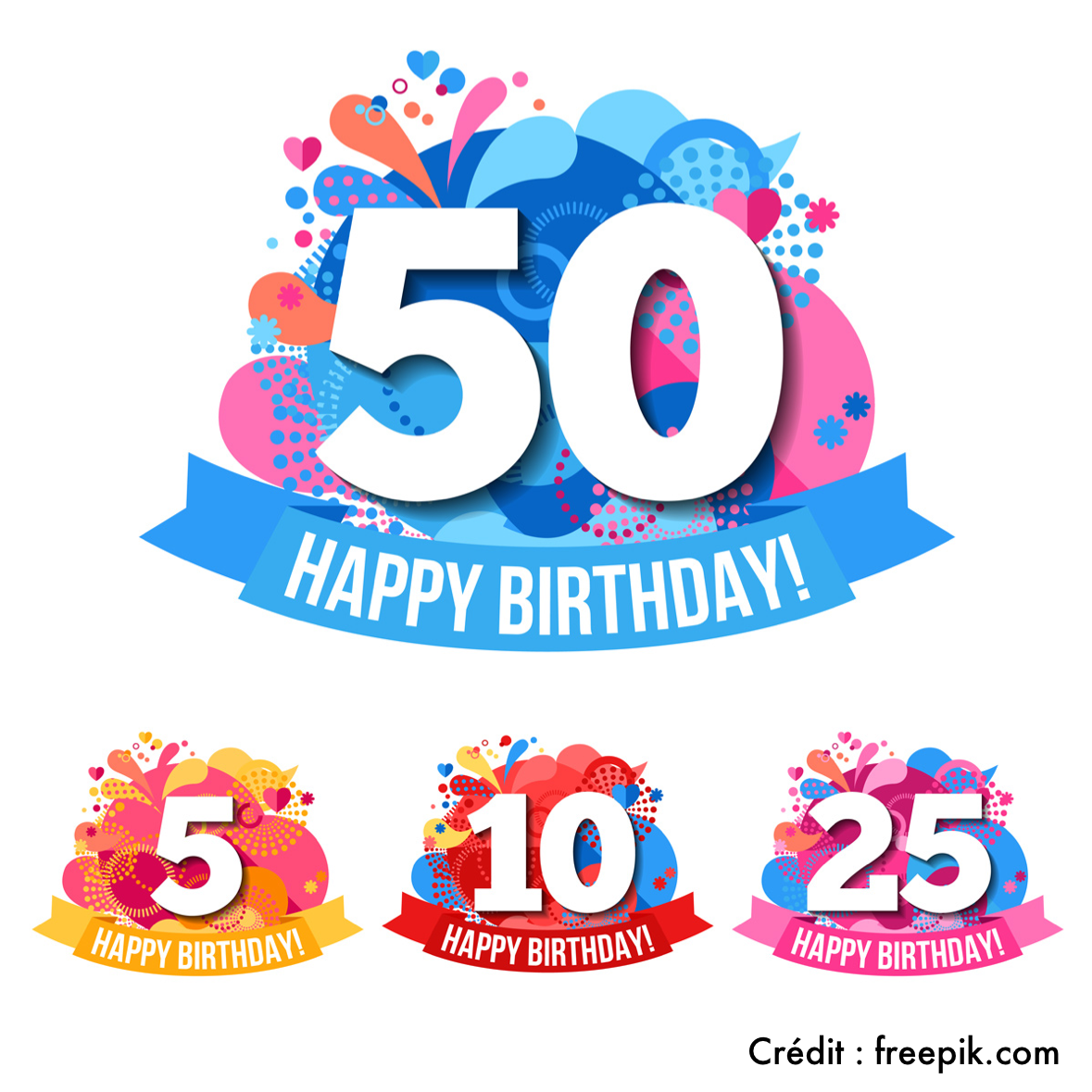 50eme-anniversaire-image-gratuite